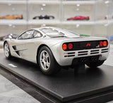 [GT Spirit] 1:18 McLaren 1995 F1 XP5 Silver Model Car Resin