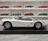 [GT Spirit] 1:18 McLaren 1995 F1 XP5 Silver Model Car Resin