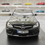 [GT Spirit] 1:18 Mercedes-Benz 2014 C63 507 AMG zwart modelauto Hars