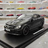 [GT Spirit] 1:18 Mercedes-Benz 2014 C63 507 AMG zwart modelauto Hars