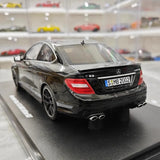 [GT Spirit] 1:18 Mercedes-Benz 2014 C63 507 AMG zwart modelauto Hars