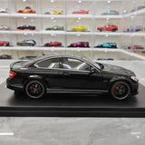 [GT Spirit] 1:18 Mercedes-Benz 2014 C63 507 AMG zwart modelauto Hars