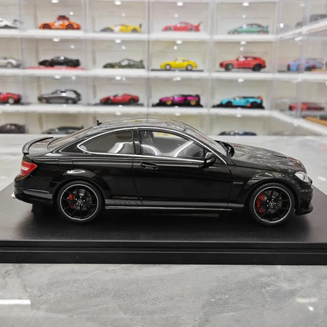 [GT Spirit] 1:18 Mercedes-Benz 2014 C63 507 AMG Black Model Car Resin