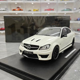 [GT Spirit] 1:18 Mercedes-Benz 2014 C63 507 AMG bianco modellino di auto resina