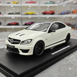 [GT Spirit] 1:18 Mercedes-Benz 2014 C63 507 AMG bianco modellino di auto resina