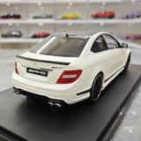 [GT Spirit] 1:18 Mercedes-Benz 2014 C63 507 AMG bianco modellino di auto resina