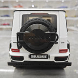 [GT Spirit] 1:18 Mercedes-Brabus 2023 G800 White Model Car Resin