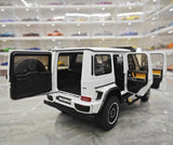 [GT Spirit] 1:18 Mercedes-Brabus 2023 G800 White Model Car Resin