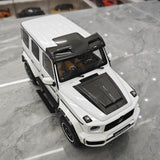 [GT Spirit] 1:18 Mercedes-Brabus 2023 G800 White Model Car Resin