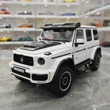 [GT Spirit] 1:18 Mercedes-Brabus 2023 G800 White Model Car Resin