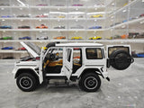 [GT Spirit] 1:18 Mercedes-Brabus 2023 G800 White Model Car Resin