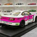 GT Spirit Nissan 1999 Silvia S15 LB-Super Silhouette White 1:18 – samlarresinmodellresin