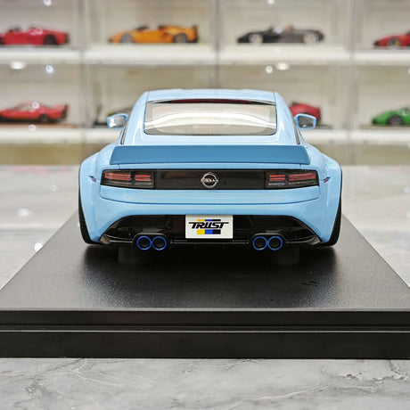 GT Spirit Nissan 2023 Z PANDEM Fairlady Z Blue 1:18 – Sammelobjekt-Resin-Modellharz