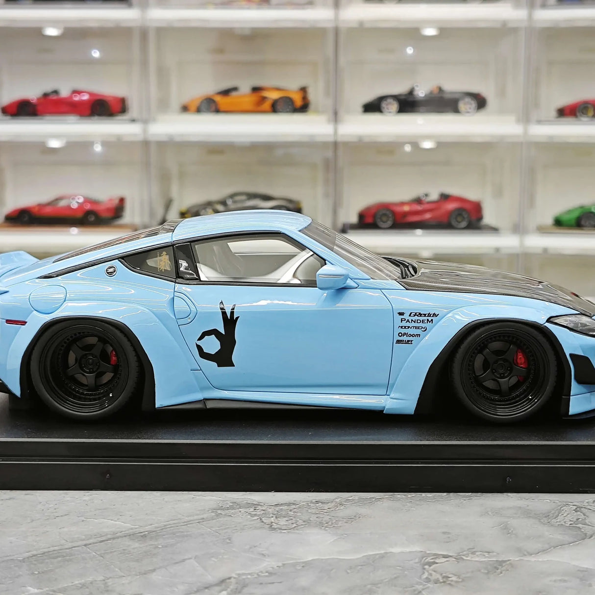 GT Spirit Nissan 2023 Z PANDEM Fairlady Z Blue 1:18 – Modello in resina collezionabile