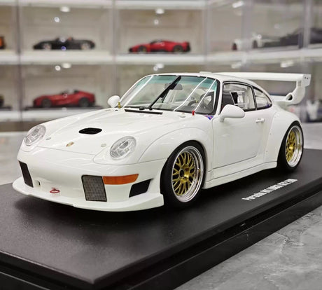 [GT Spirit] 1:18 Porsche 1995 911 993 GT2 EVO White Model Car Resin