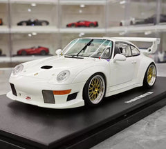[GT Spirit] 1:18 Porsche 1995 911 993 GT2 EVO White Model Car Resin
