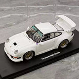 [GT Spirit] 1:18 Porsche 1995 911 993 GT2 EVO White Model Car Resin