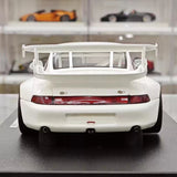 [GT Spirit] 1:18 Porsche 1995 911 993 GT2 EVO White Model Car Resin