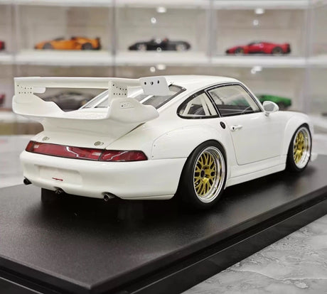[GT Spirit] 1:18 Porsche 1995 911 993 GT2 EVO White Model Car Resin
