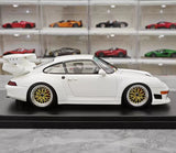 [GT Spirit] 1:18 Porsche 1995 911 993 GT2 EVO White Model Car Resin