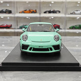 [GT Spirit] 1:18 Porsche 2018 911 991 GT3 Resina di Model Auto verde menta .2