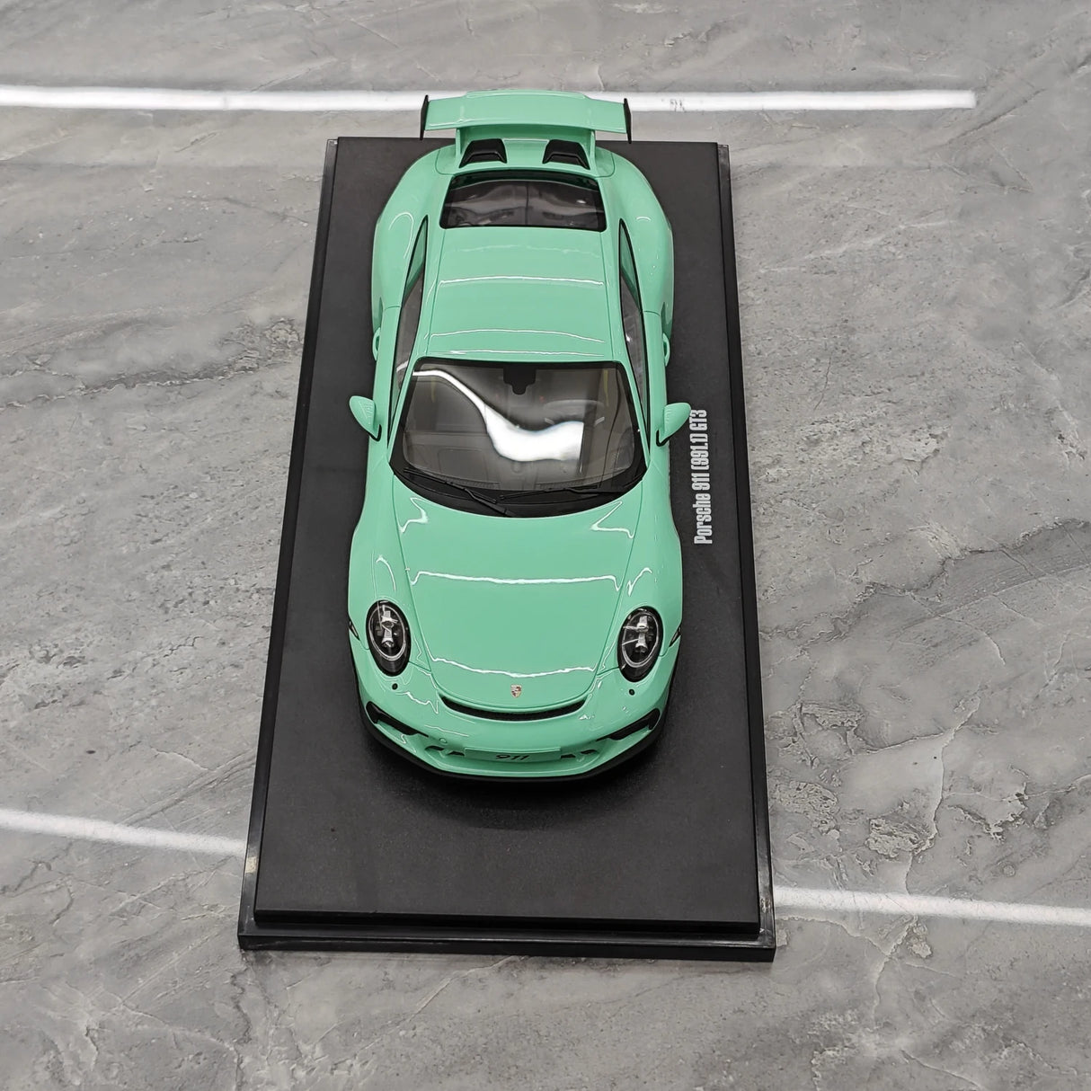 [GT Spirit] 1:18 Porsche 2018 911 991 GT3 Resina di Model Auto verde menta .2