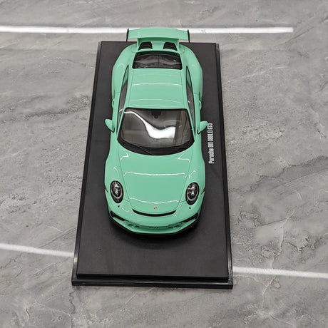 [GT Spirit] 1:18 Porsche 2018 911 991 GT3 Resina di Model Auto verde menta .2