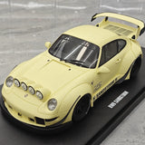 GT Spirit Porsche 2023 911 RWB Sandstorm Beige 1:18 – Collectible Resin Model Resin