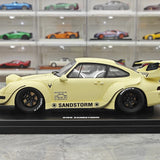 GT Spirit Porsche 2023 911 RWB Sandstorm Beige 1:18 – Collectible Resin Model Resin