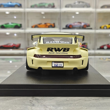 GT Spirit Porsche 2023 911 RWB Sandstorm Bege 1:18 – Resina de Modelo de Resina de Coleção