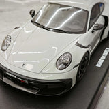 [GT Spirit] 1:18 Porsche 2023 911 Turbo S BRABUS 900 Rocket-R Nardo Grigio Modello in resina