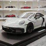 [GT Spirit] 1:18 Porsche 2023 911 Turbo S BRABUS 900 Rocket-R Nardo Grigio Modello in resina
