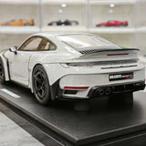 [GT Spirit] 1:18 Porsche 2023 911 Turbo S BRABUS 900 Rocket-R Nardo Grigio Modello in resina