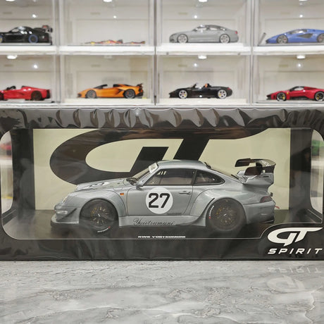 1:18 Porsche 2024 911 993 RWB Yuiitsumuni Silver Metallic modello #27 di GT Spirit - vedi 15
