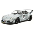 1:18 Porsche 2024 911 993 RWB Yuiitsumuni Silver Metallic modello #27 di GT Spirit - vista 16