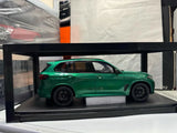 [GT Spirit] 1:18 BMW 2023 X5M Green Model Car Resin