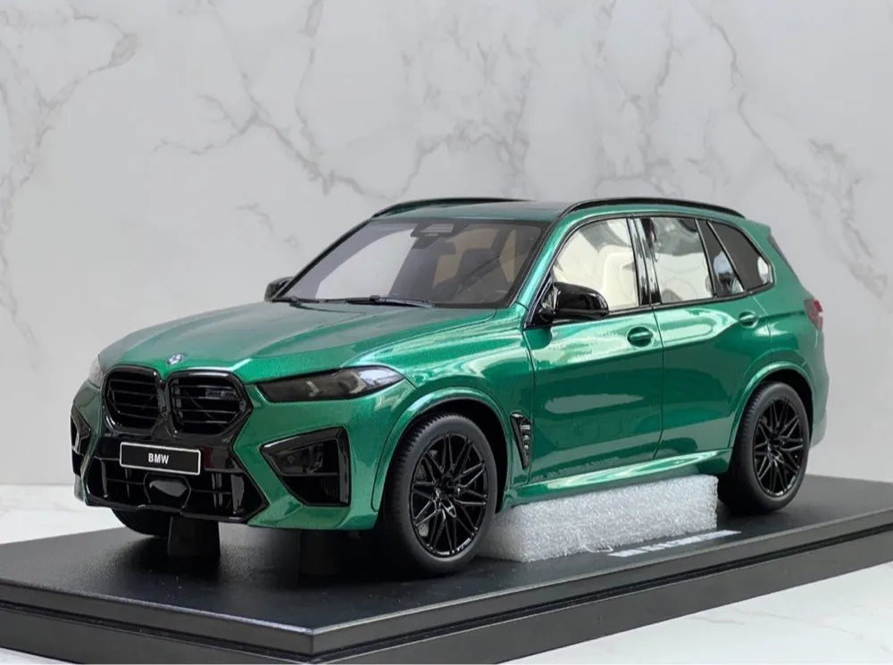 [GT Spirit] 1:18 BMW 2023 X5M Green Model Car Resin