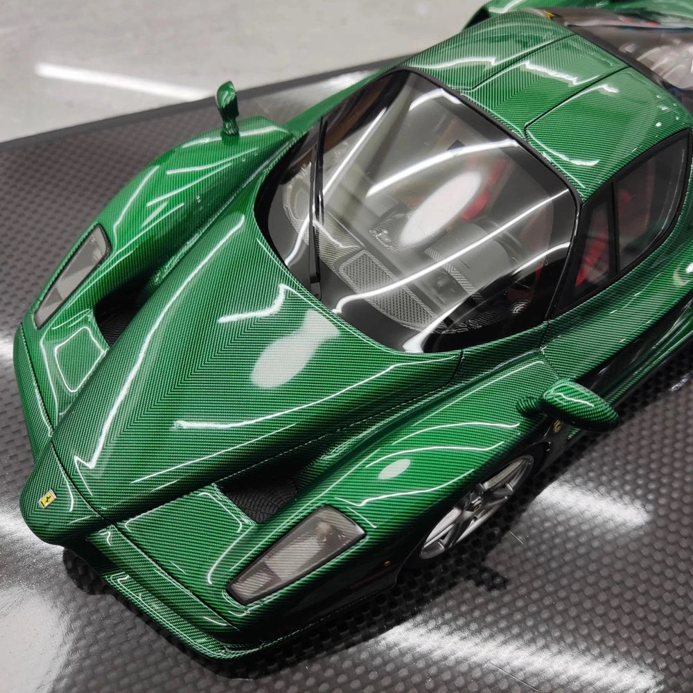 [General Models] 1:18 Ferrari 2002 Enzo vert voiture miniature Resin