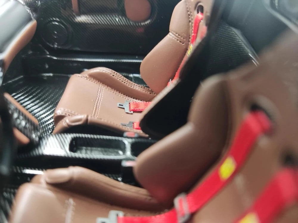 [General Models] 1:18 Ferrari 2002 Enzo verde modellino di auto resina