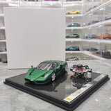 [General Models] 1:18 Ferrari 2002 Enzo vert voiture miniature Resin