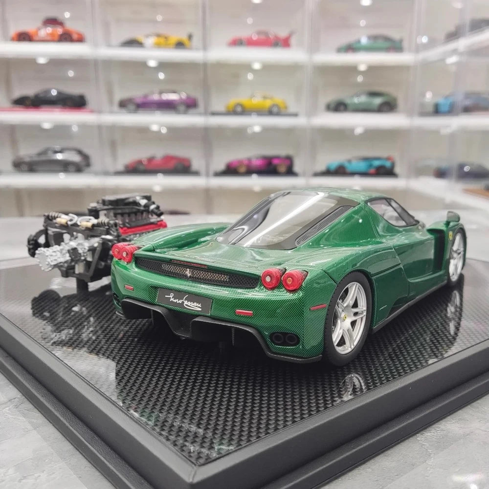 [General Models] 1:18 Ferrari 2002 Enzo vert voiture miniature Resin