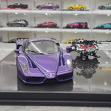 [General Models] 1:18 Ferrari 2002 Enzo paars modelauto Hars