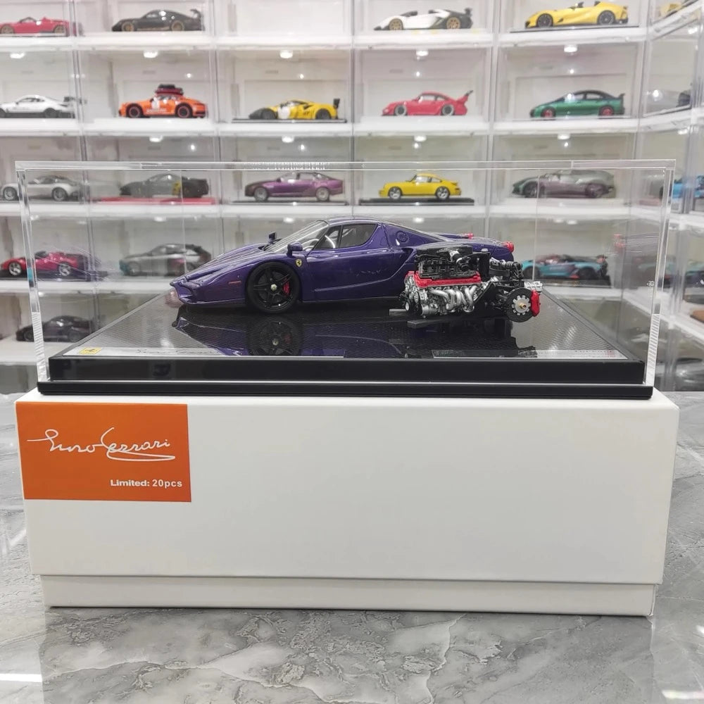 [General Models] 1:18 Ferrari 2002 Enzo Purple Model Car Resin