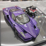 [General Models] 1:18 Ferrari 2002 Enzo paars modelauto Hars