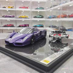 [General Models] 1:18 Ferrari 2002 Enzo Purple Model Car Resin