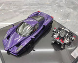 [General Models] 1:18 Ferrari 2002 Enzo paars modelauto Hars