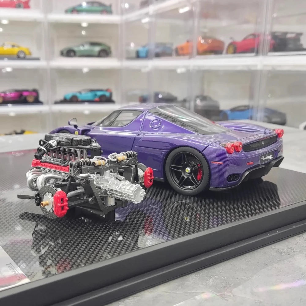 [General Models] 1:18 Ferrari 2002 Enzo Purple Model Car Resin