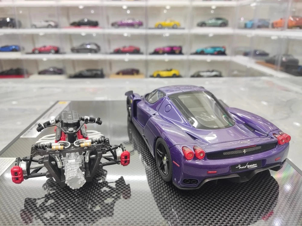 [General Models] 1:18 Ferrari 2002 Enzo Purple Model Car Resin
