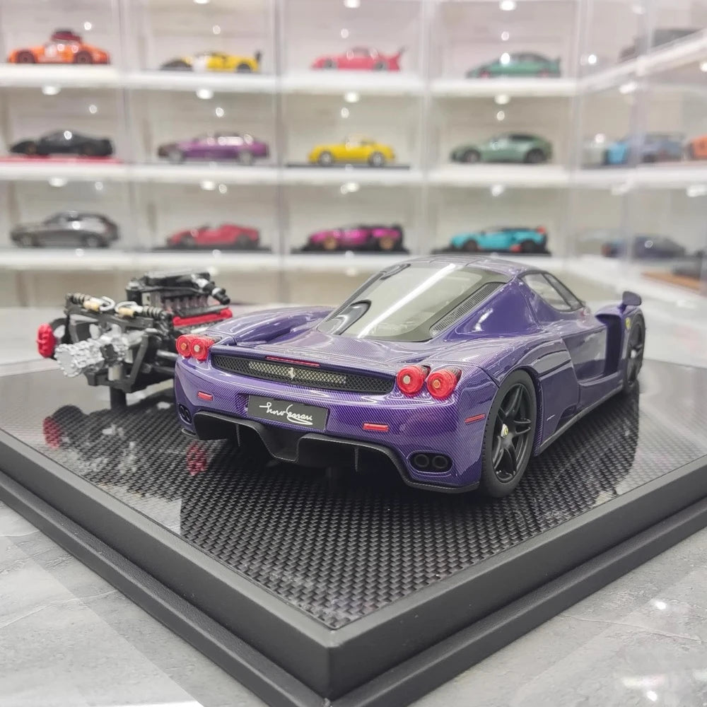 [General Models] 1:18 Ferrari 2002 Enzo Purple Model Car Resin