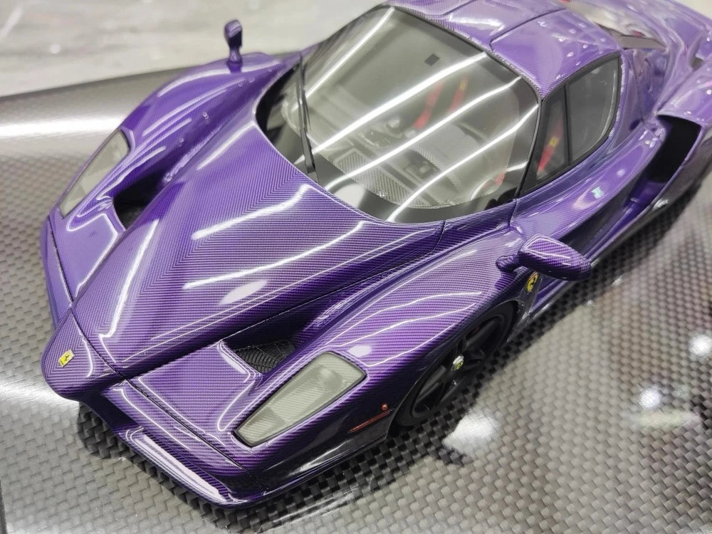 [General Models] 1:18 Ferrari 2002 Enzo Purple Model Car Resin